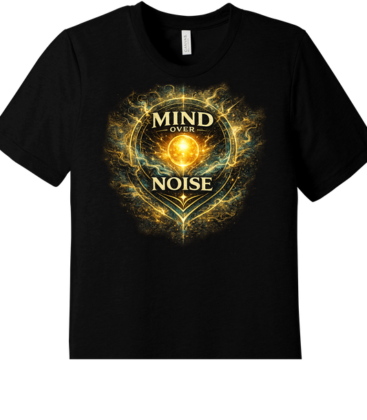 Mind Over Noise – Tri-Blend T-Shirt