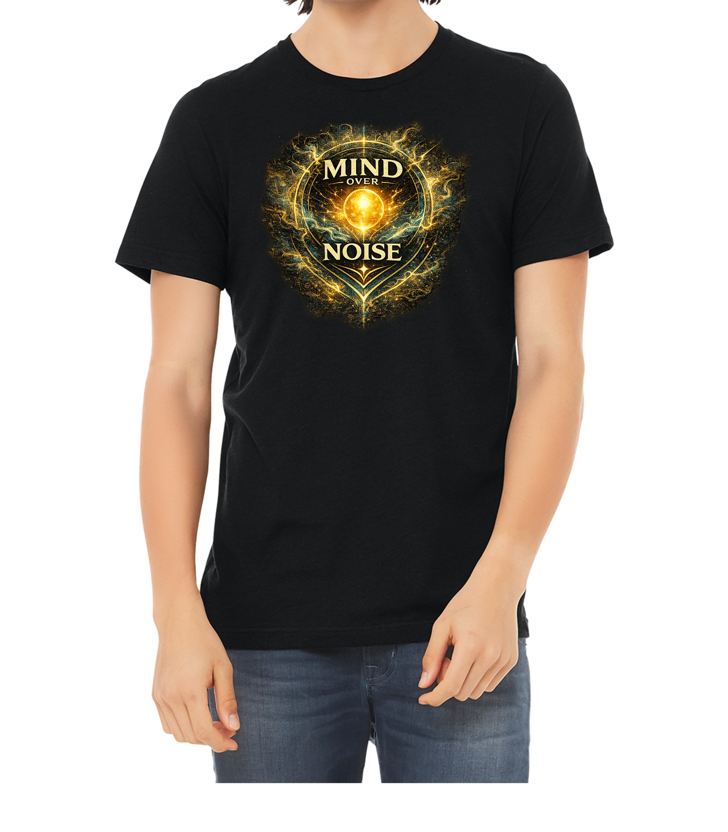 Mind Over Noise – Tri-Blend T-Shirt