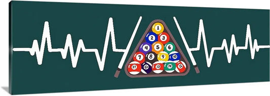 Billiard Lifeline Framed Greetings