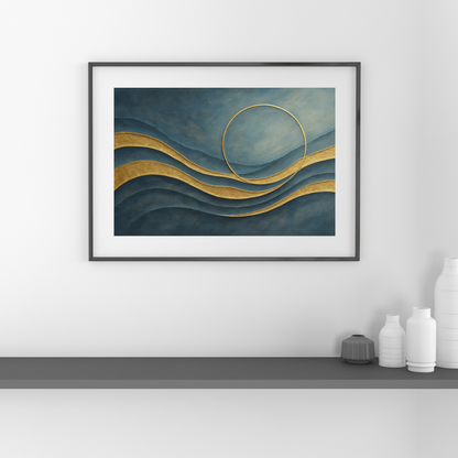 Sculpted Serenity: Landscape