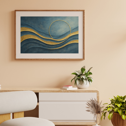 Sculpted Serenity: Landscape