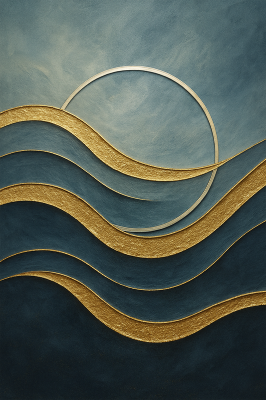 Sculpted Serenity: Vertical