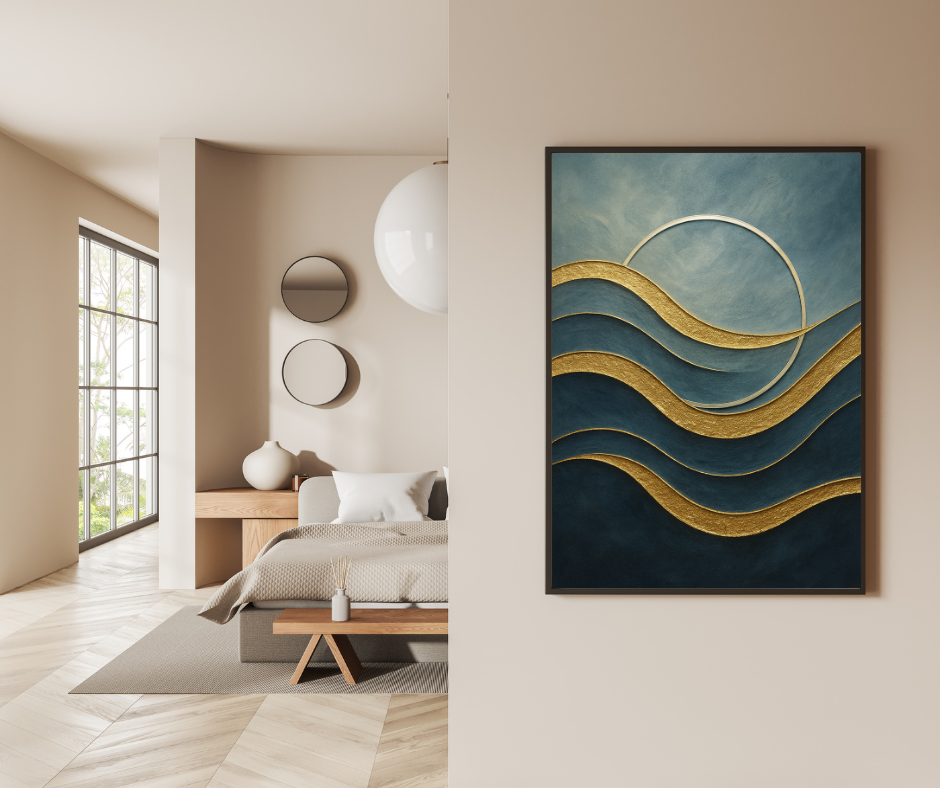 Sculpted Serenity: Vertical