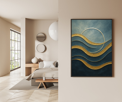 Sculpted Serenity: Vertical