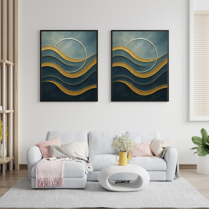 Sculpted Serenity: Vertical