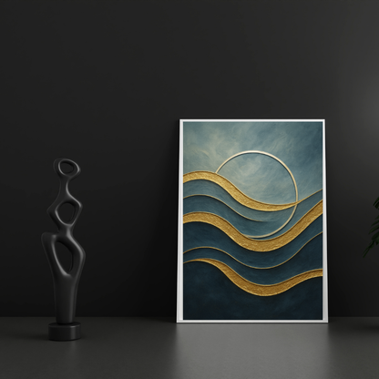 Sculpted Serenity: Vertical