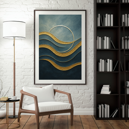 Sculpted Serenity: Vertical