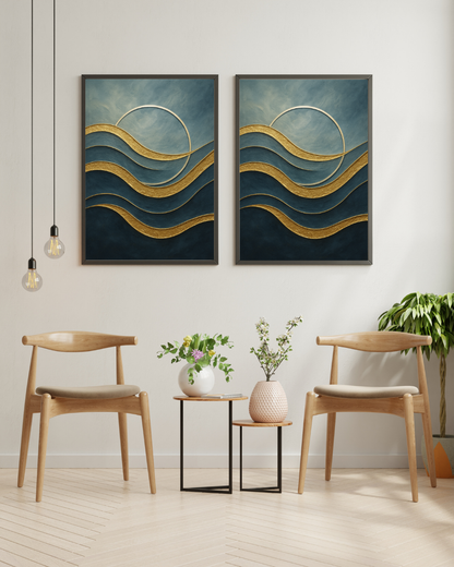 Sculpted Serenity: Vertical