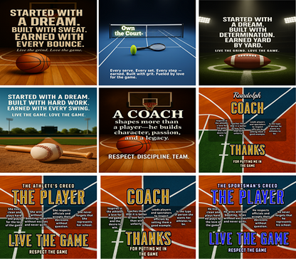 Sports Tumblers – Game Day Collection