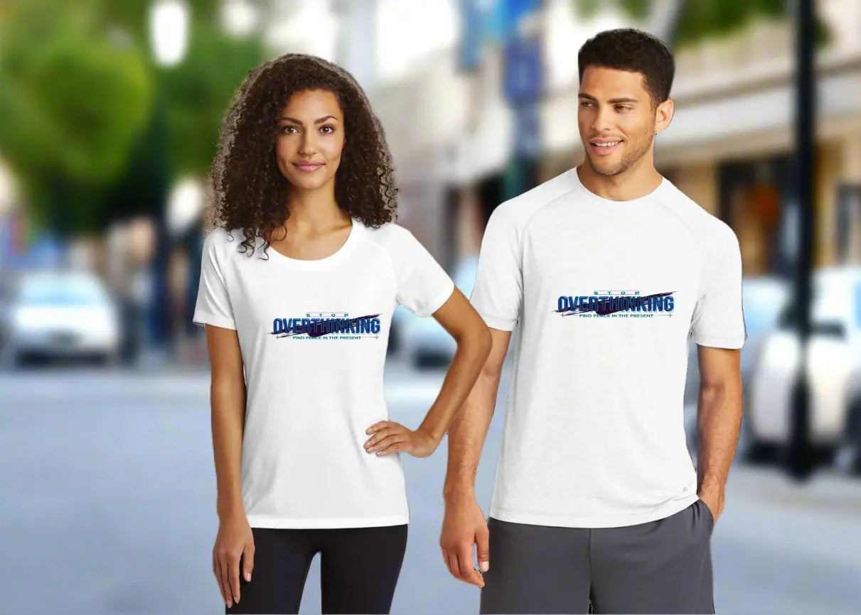 Stop Overthinking Short Sleeve Tee Framed Greetings