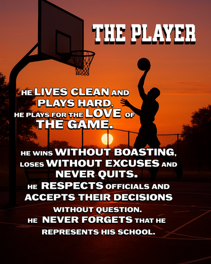 The Player Poster – Basketball Edition