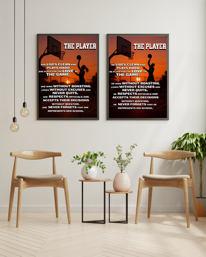The Player Poster – Basketball Edition