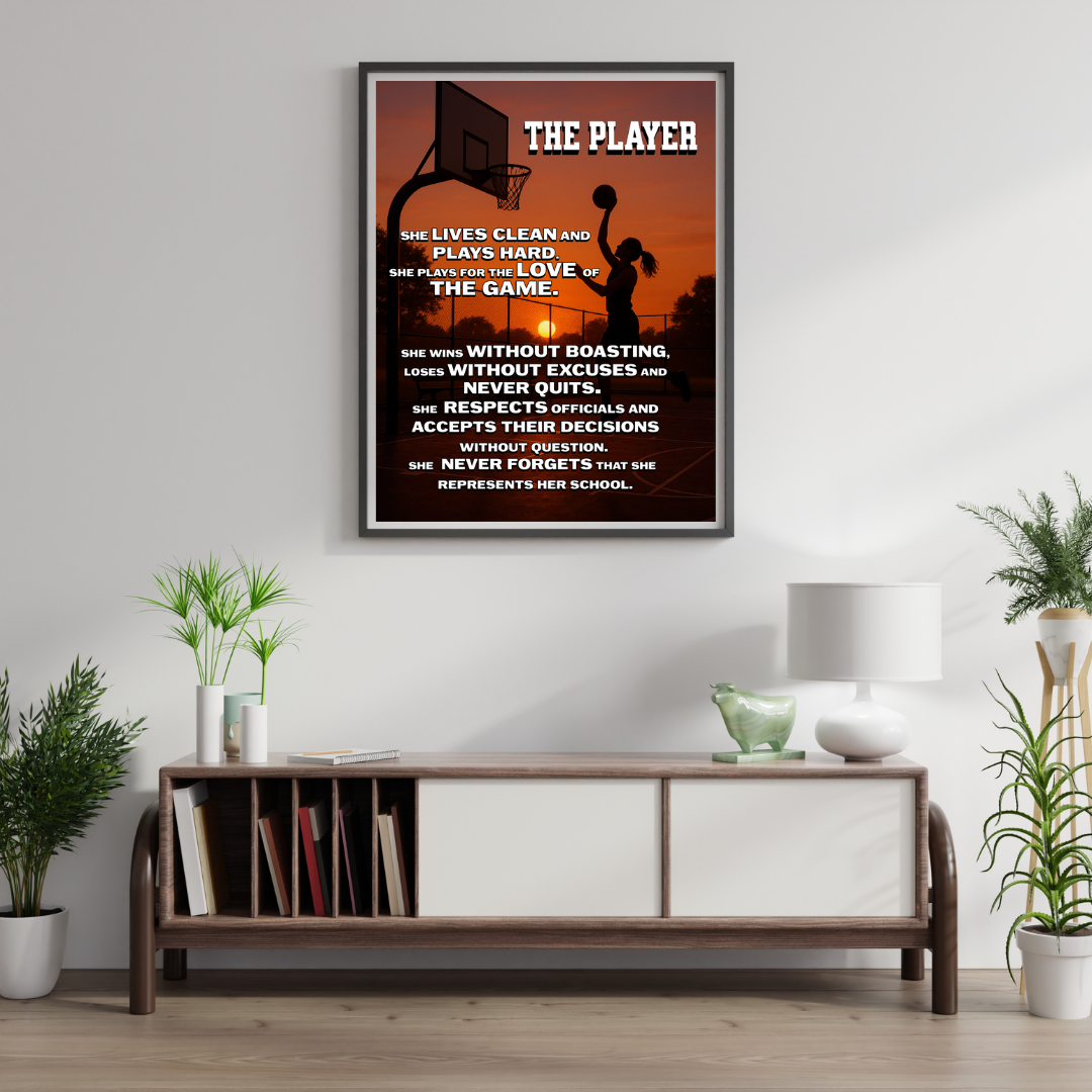 The Player Poster – Basketball Edition