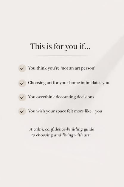 You’re Already an Art Person