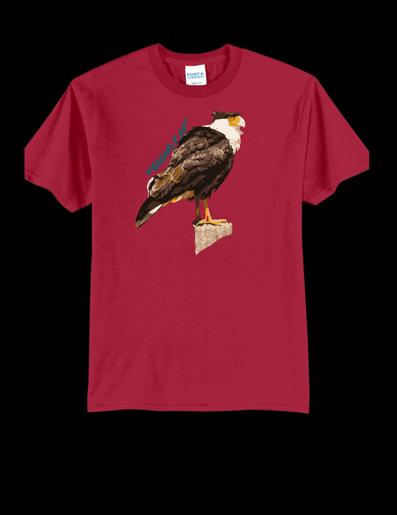 Crested Caracara "Mexican Eagle" T-Shirt