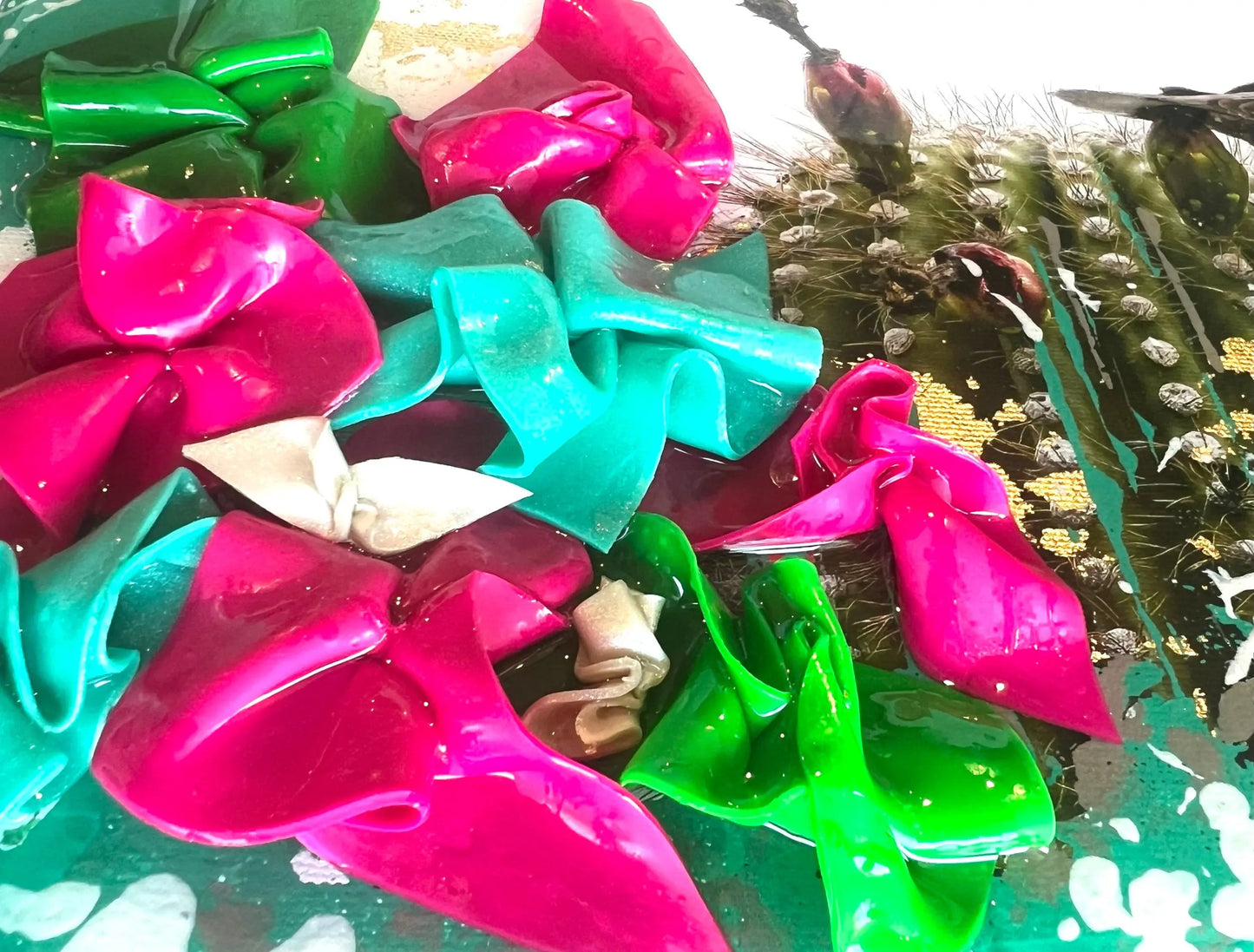 Wild Luxe Collab - White-winged Dove Antoinette Washington Photography