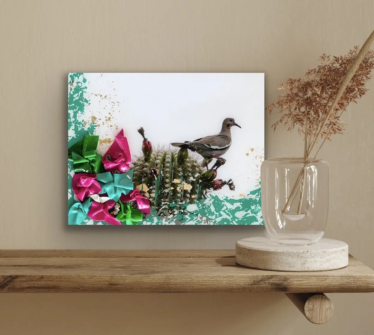 Wild Luxe Collab - White-winged Dove Antoinette Washington Photography