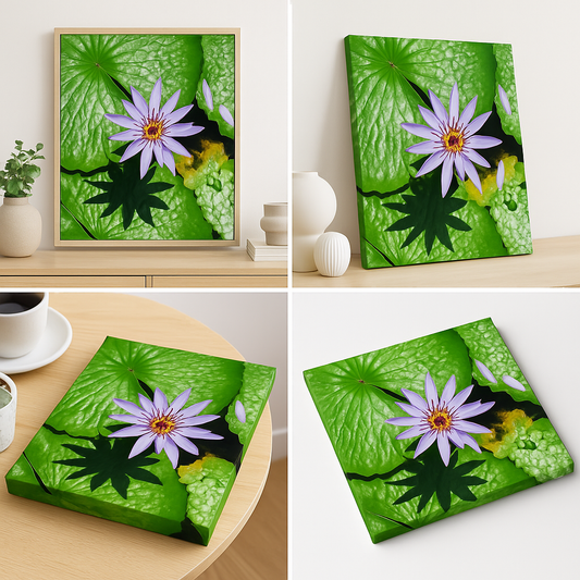 Lily in Light – Water Lily Photography Art Print | Framed Greetings