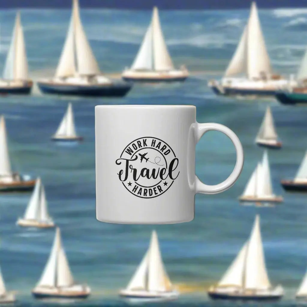 Mugs for Travel Lovers Framed Greetings