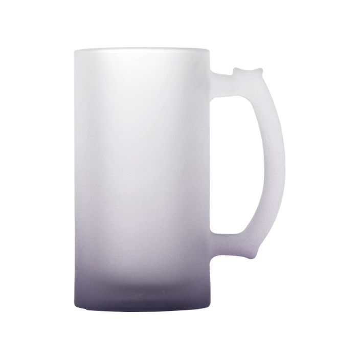 Custom Frosted Glass Beer Mugs Personalized 16oz