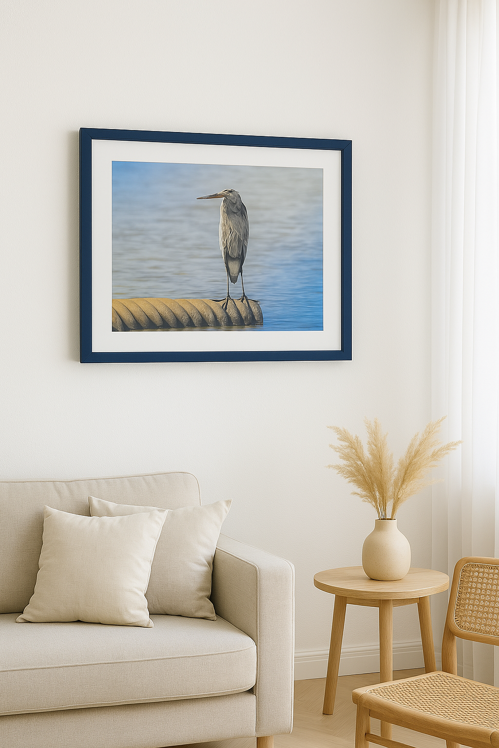 Still Waters – Young Blue Heron