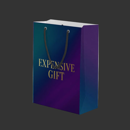 Expensive Gift — Premium Luxury Gift Bag by Framed Greetings