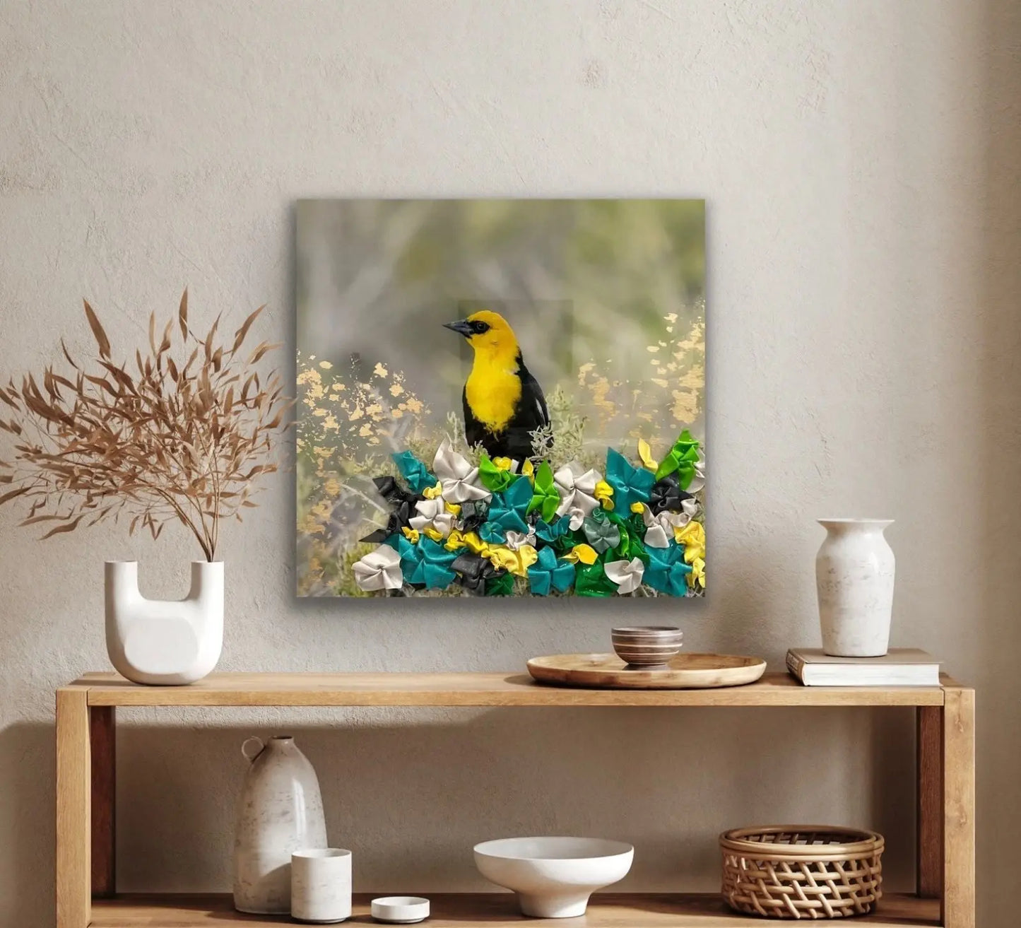 Wild Luxe Collab - Yellow-headed Blackbird Antoinette Washington Photography