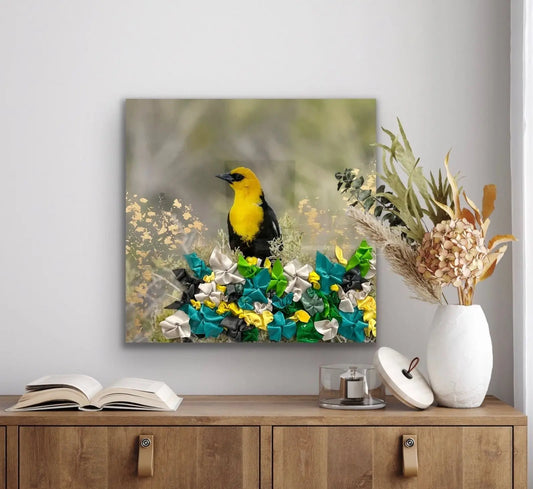 Wild Luxe Collab - Yellow-headed Blackbird Antoinette Washington Photography