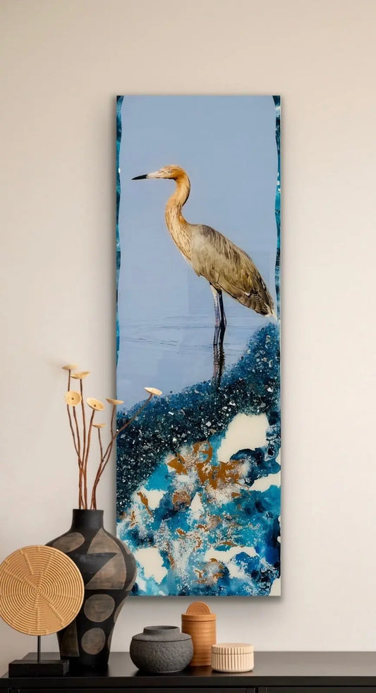 Wild Luxe Collab - Reddish Egret Antoinette Washington Photography