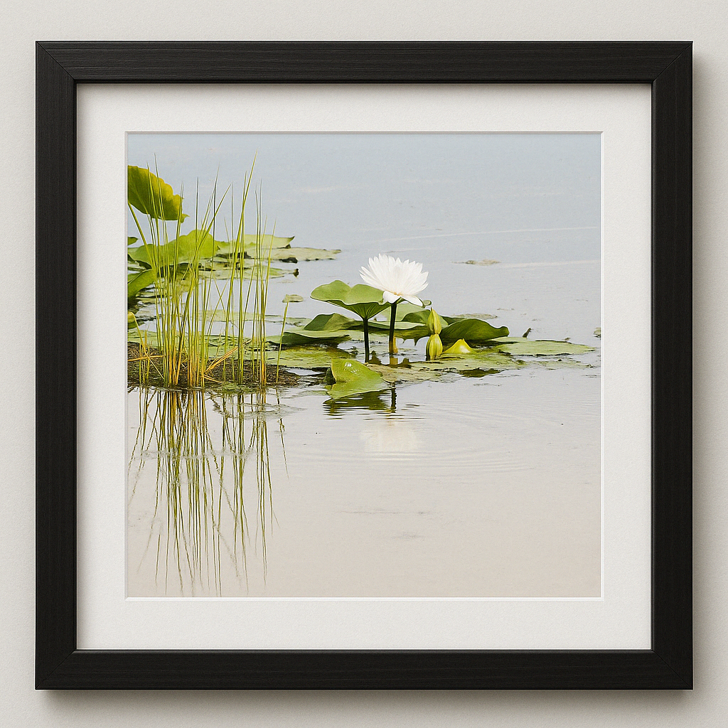 Stillness & the Water Lily