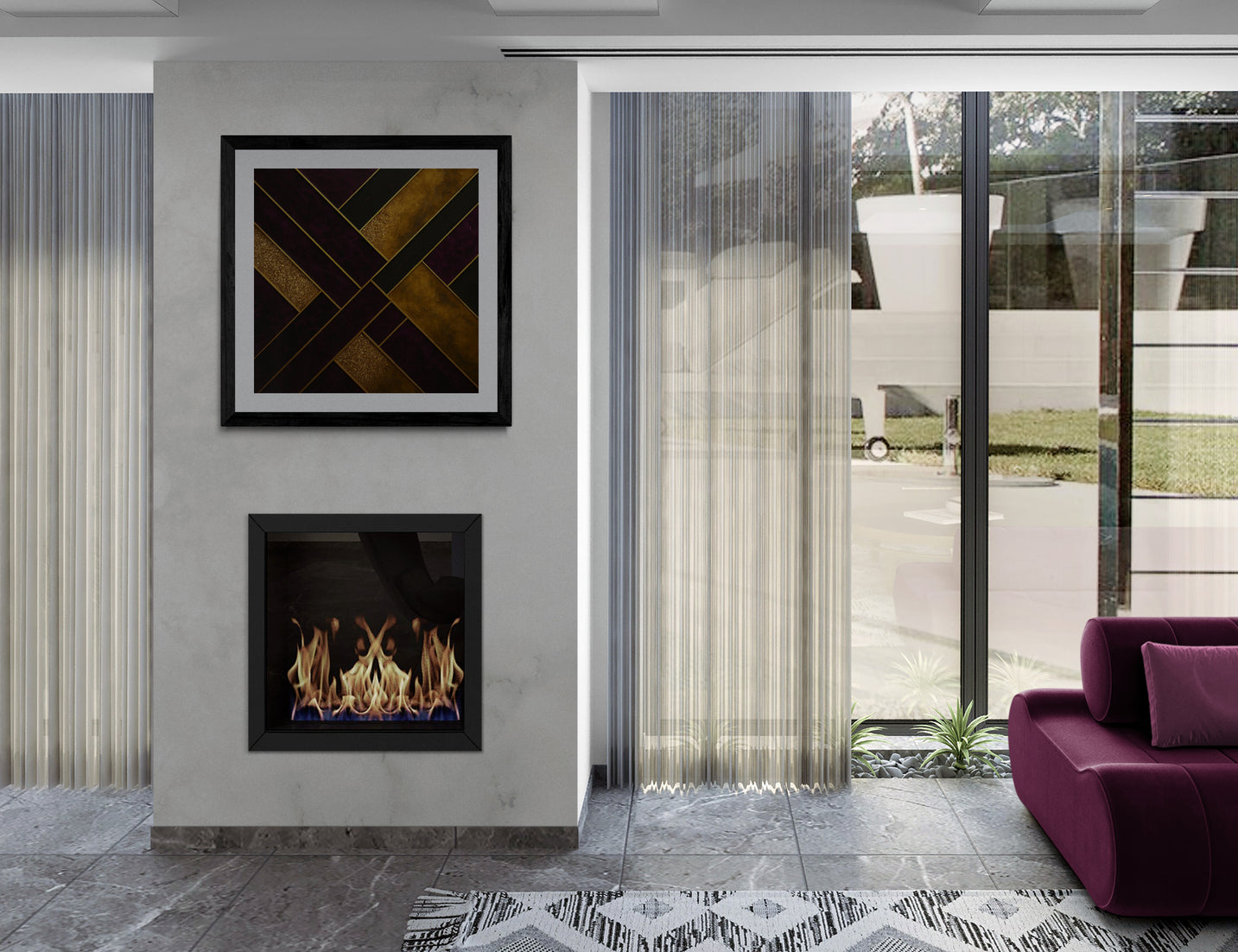 Lustre Code Wall Art