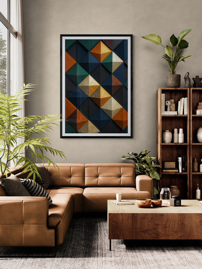 Facets of Order Wall Art