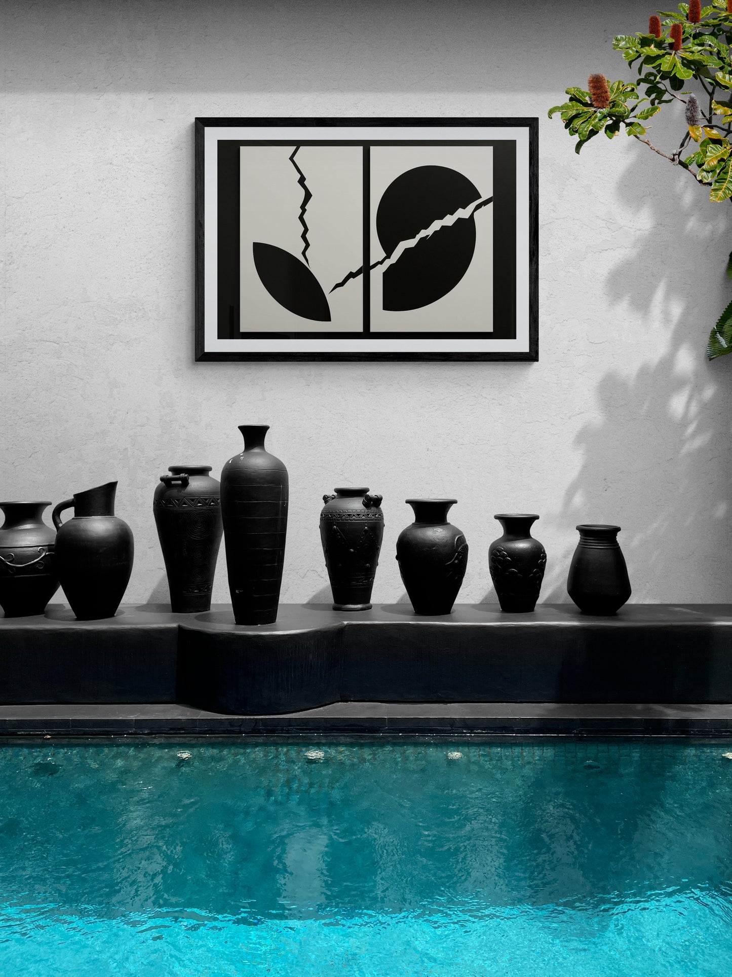 Fragmented Echoes Wall Art