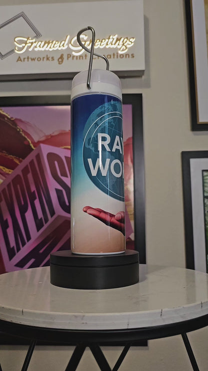 Personalized Lantern Tumbler – Custom Logo | 20 oz Insulated Drinkware