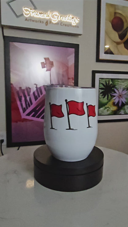 Personalized Stainless Steel Wine Tumbler