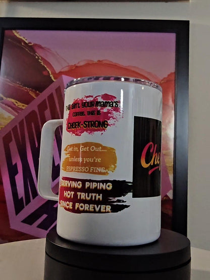 Personalized Stainless Steel Coffee Mugs