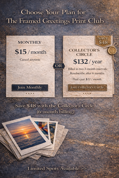 The Monthly Mini Collector Series — Original Art by Framed Greetings