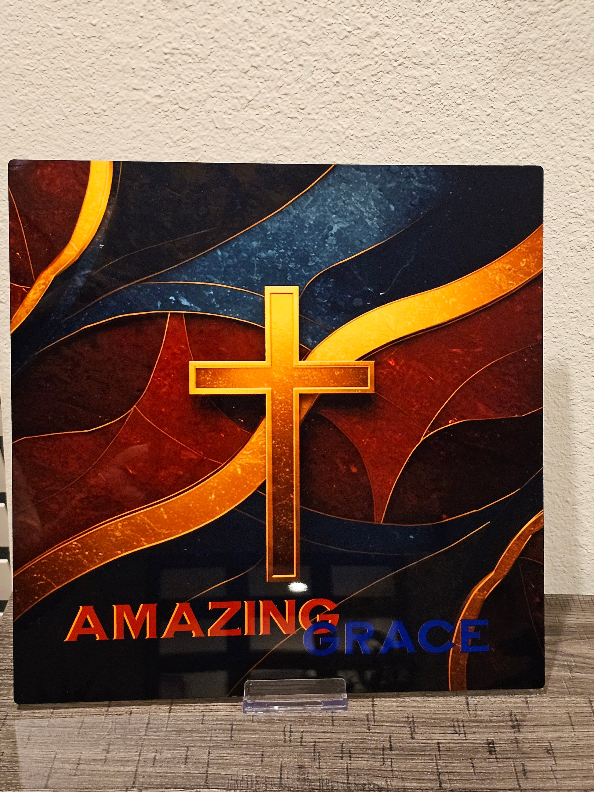 Framed Greetings Amazing Grace – Fine Art Print 