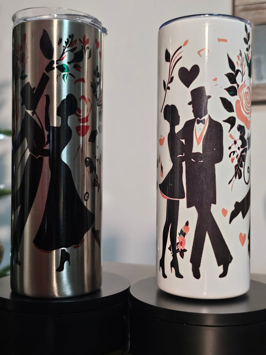 I'll Take You Dancing Skinny Tumbler