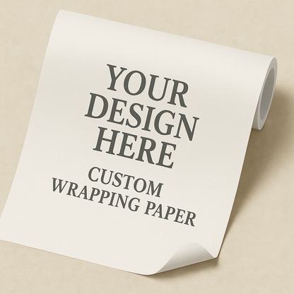 Custom & Personalized Luxury Wrapping Paper