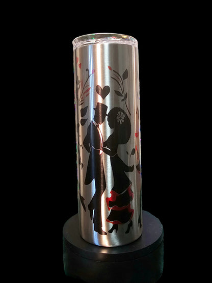 I'll Take You Dancing Skinny Tumbler