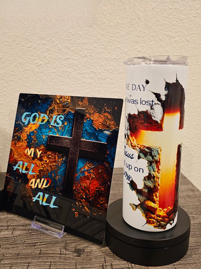 Framed Greetings Skinny Tumblers - The Church Edition 