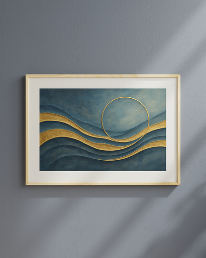 Sculpted Serenity: Landscape