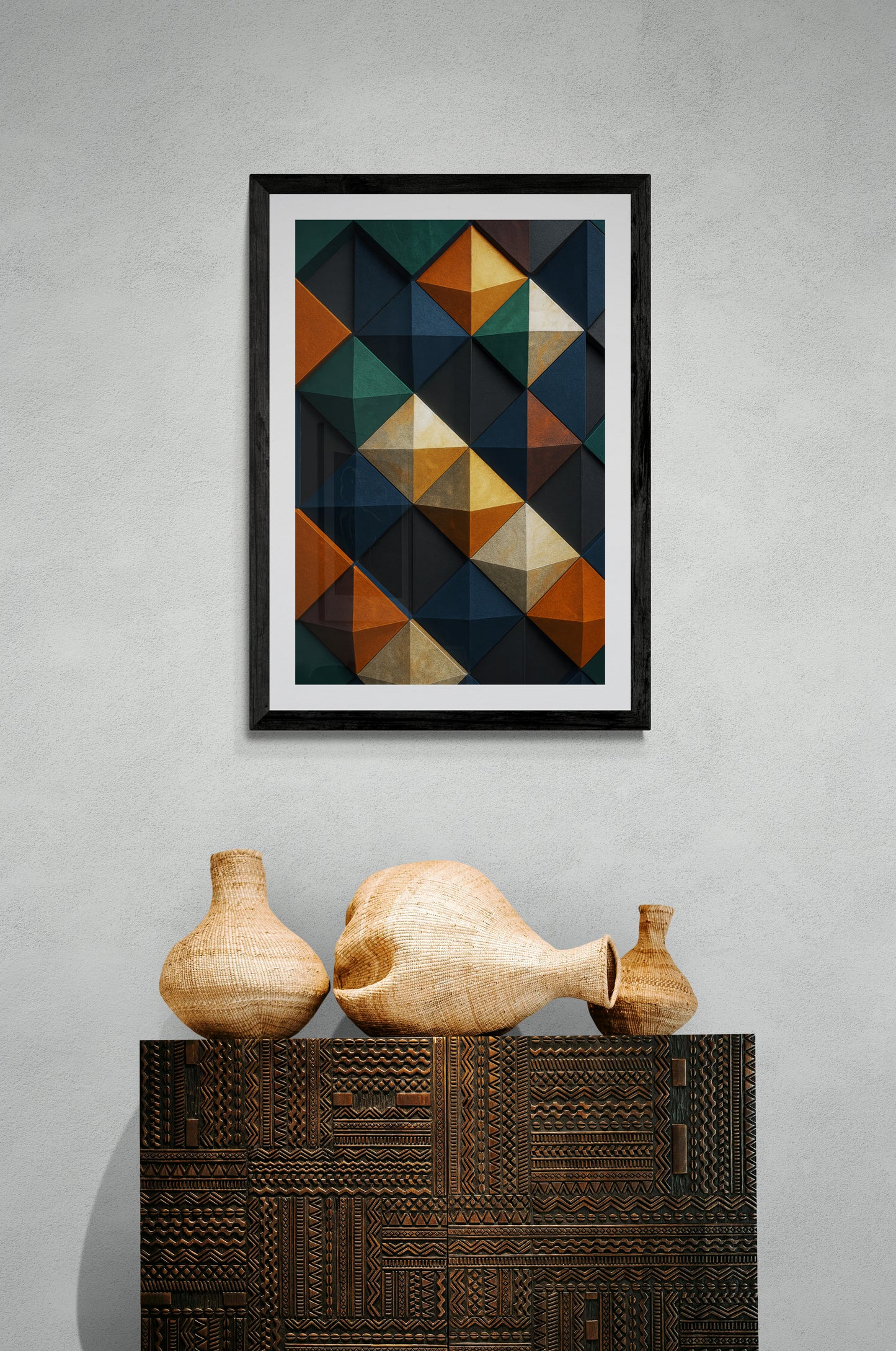 Facets of Order Wall Art