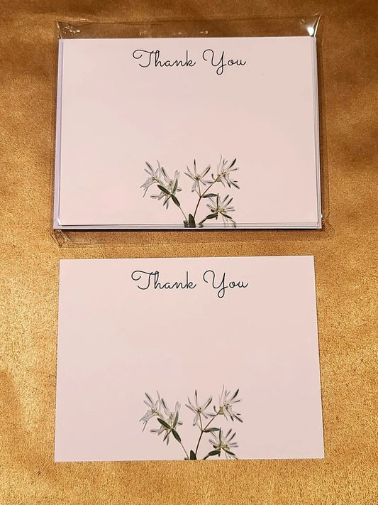 Thank You Cards with Greenery (10pk) Antoinette Washington Photography
